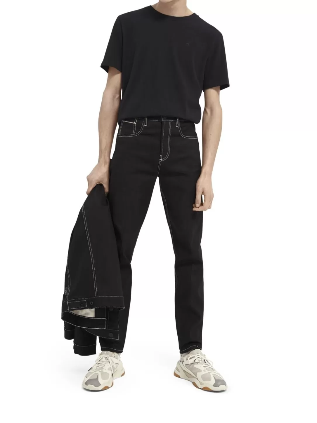 Scotch and Soda Basic T-Shirt Black Online