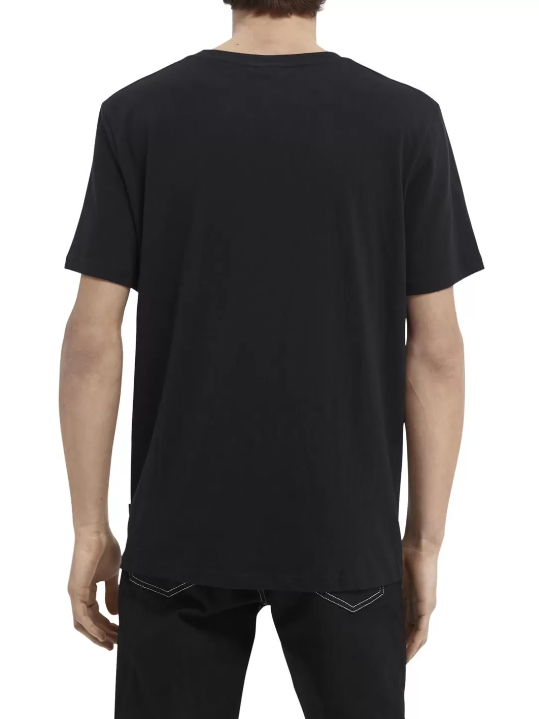 Scotch and Soda Basic T-Shirt Black New