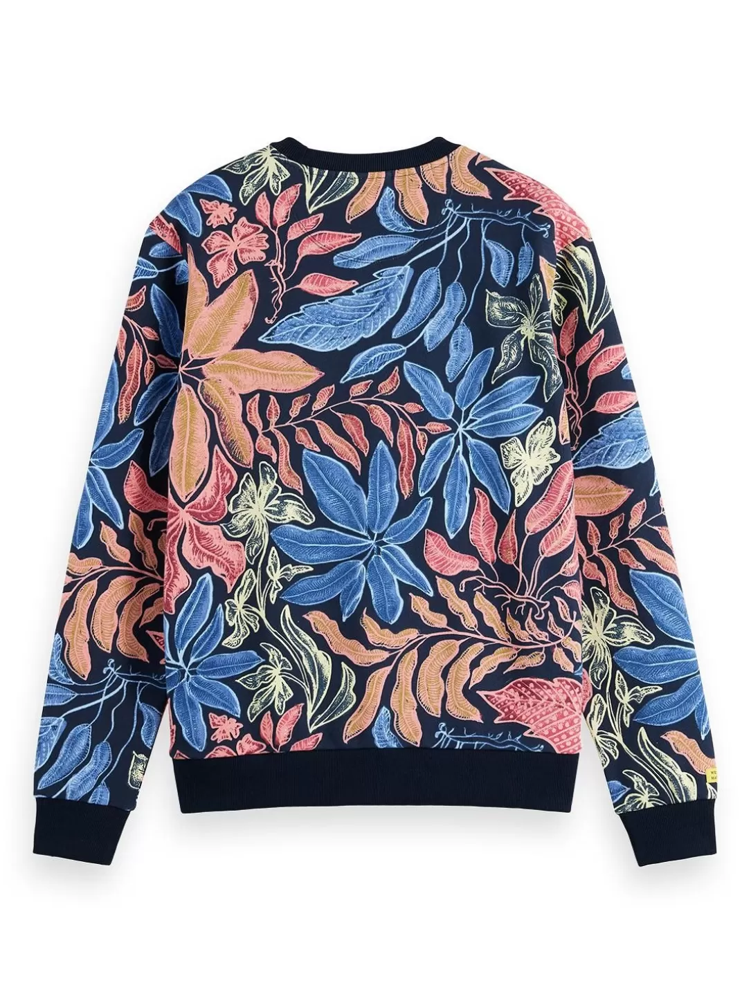 Scotch and Soda Big Aop Sweatshirt Nocturnal Floral Multi Sale