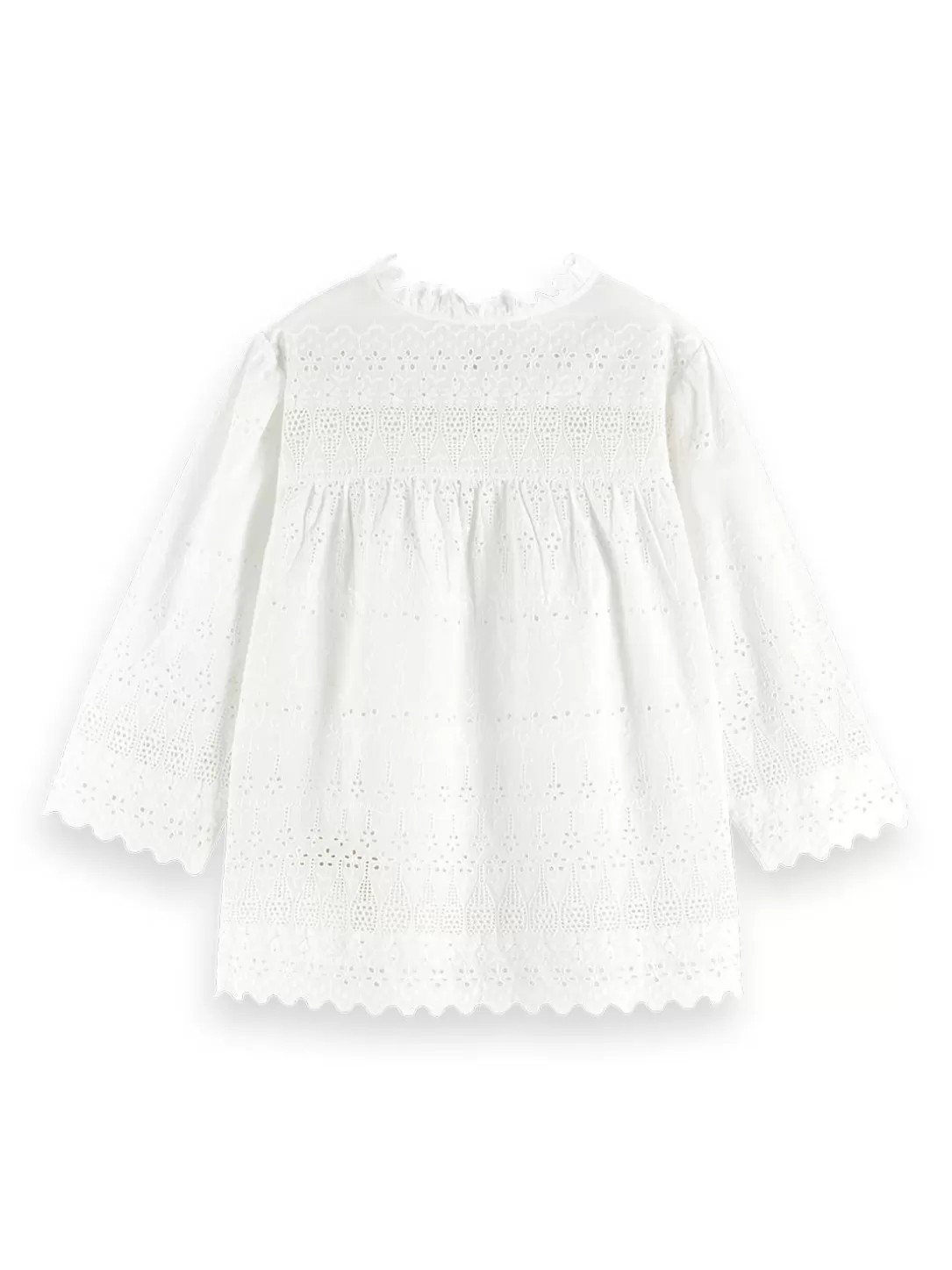 Scotch and Soda Broderie Anglaise Top Off White Online