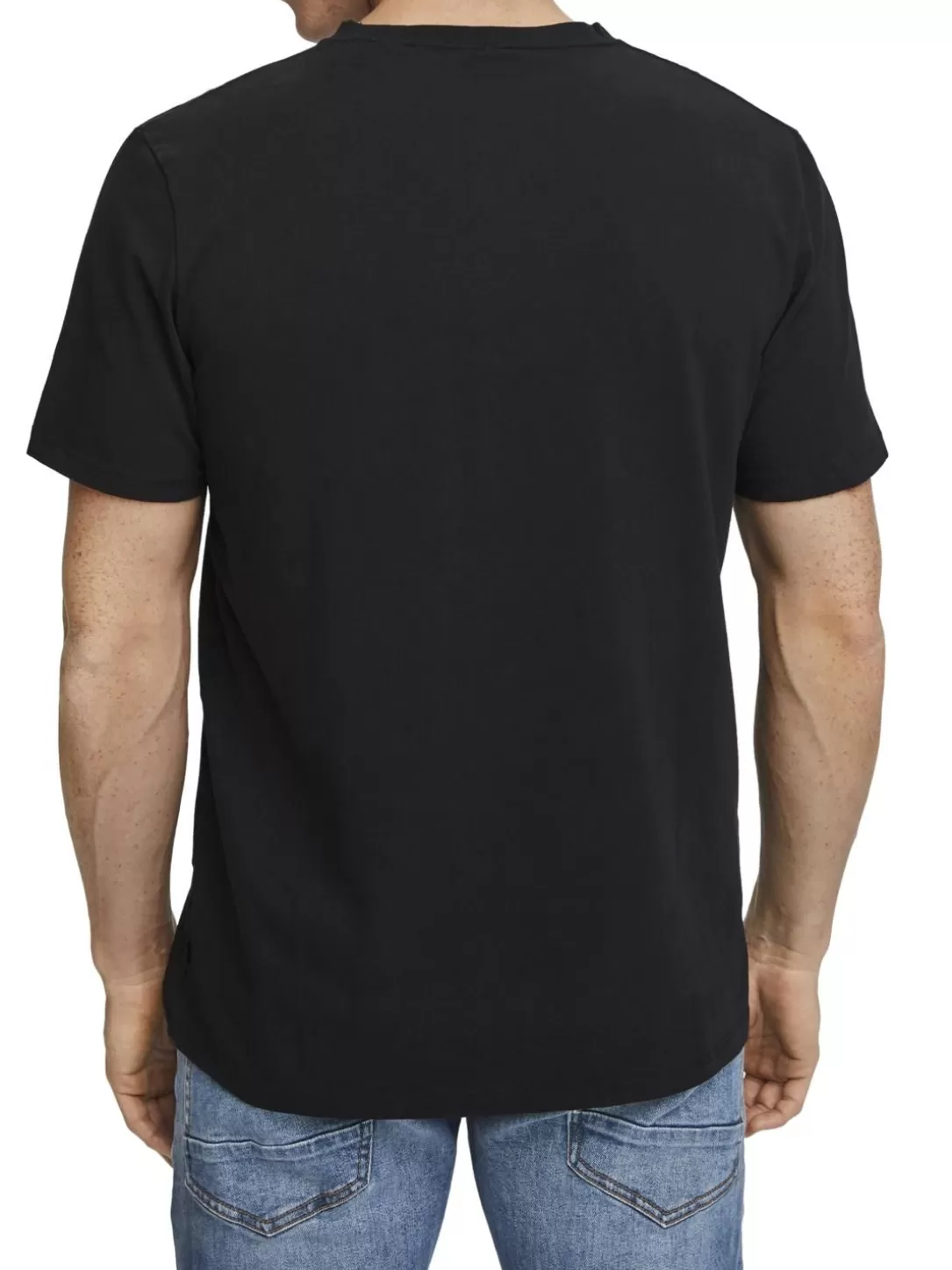 Scotch and Soda Classic V-Neck T-Shirt Black Shop