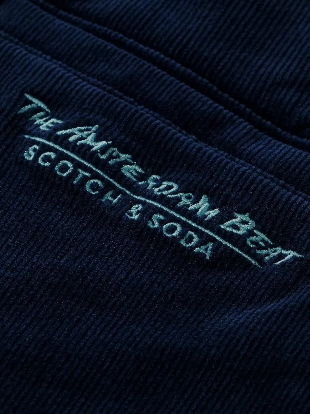 Scotch and Soda Corduroy Sweatshorts Steel Discount