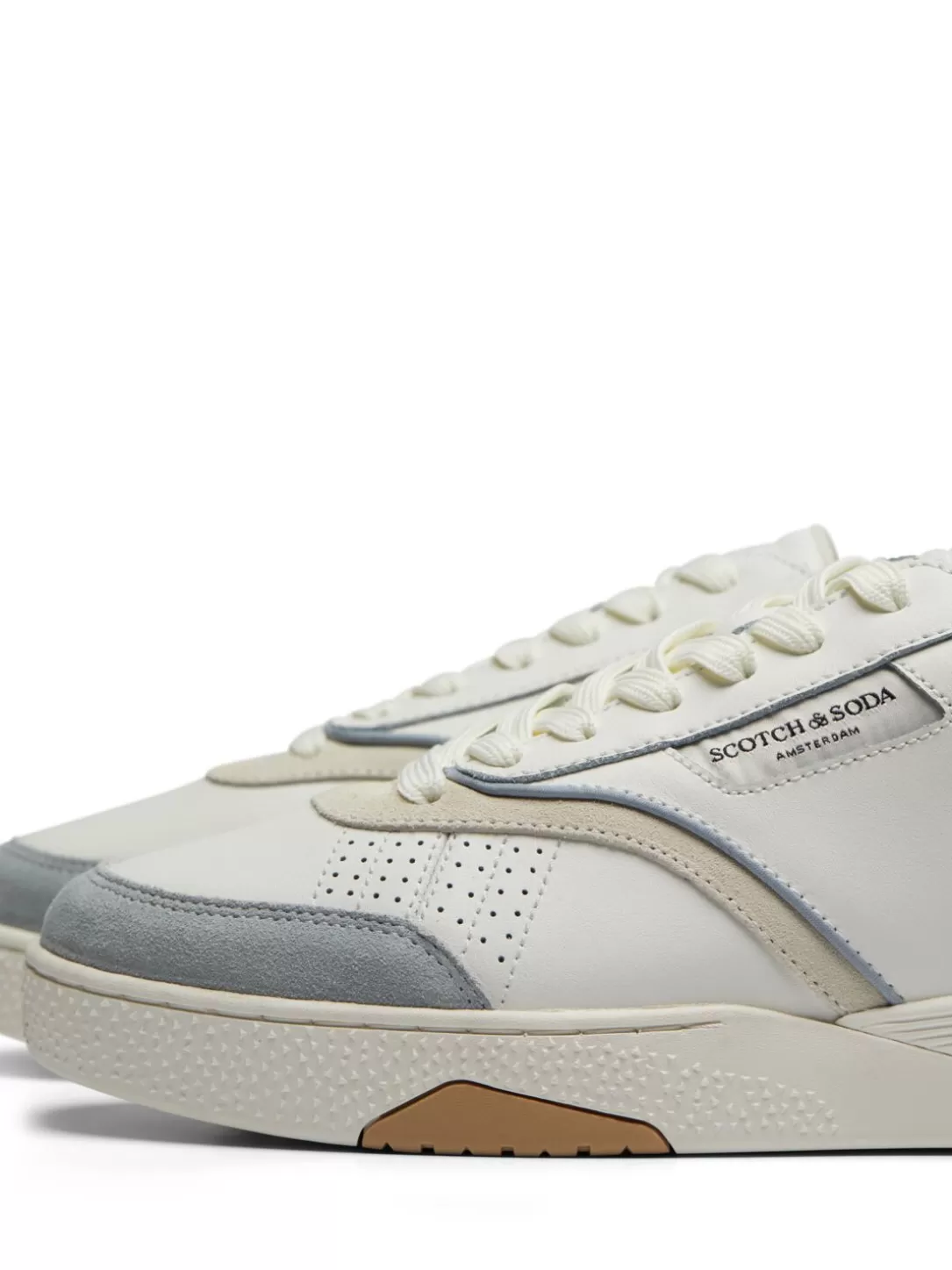 Scotch and Soda Court Cup Sneaker White Cheap