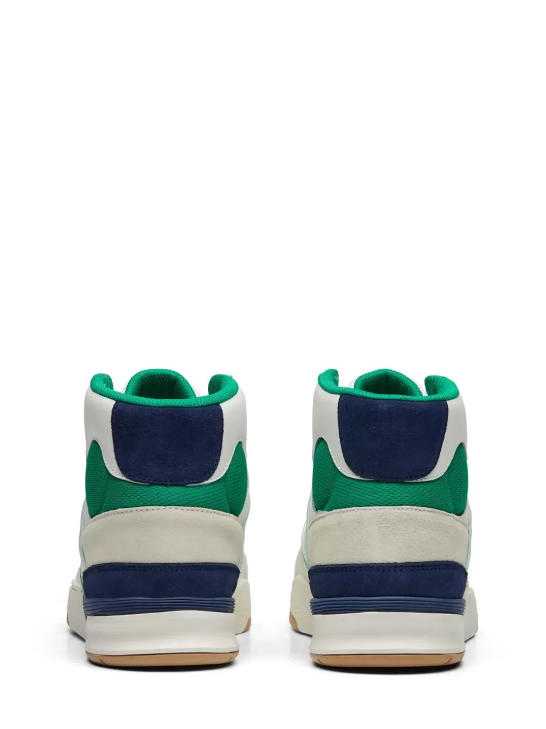 Scotch and Soda Court Cup Sneakers White/Green Flash Sale