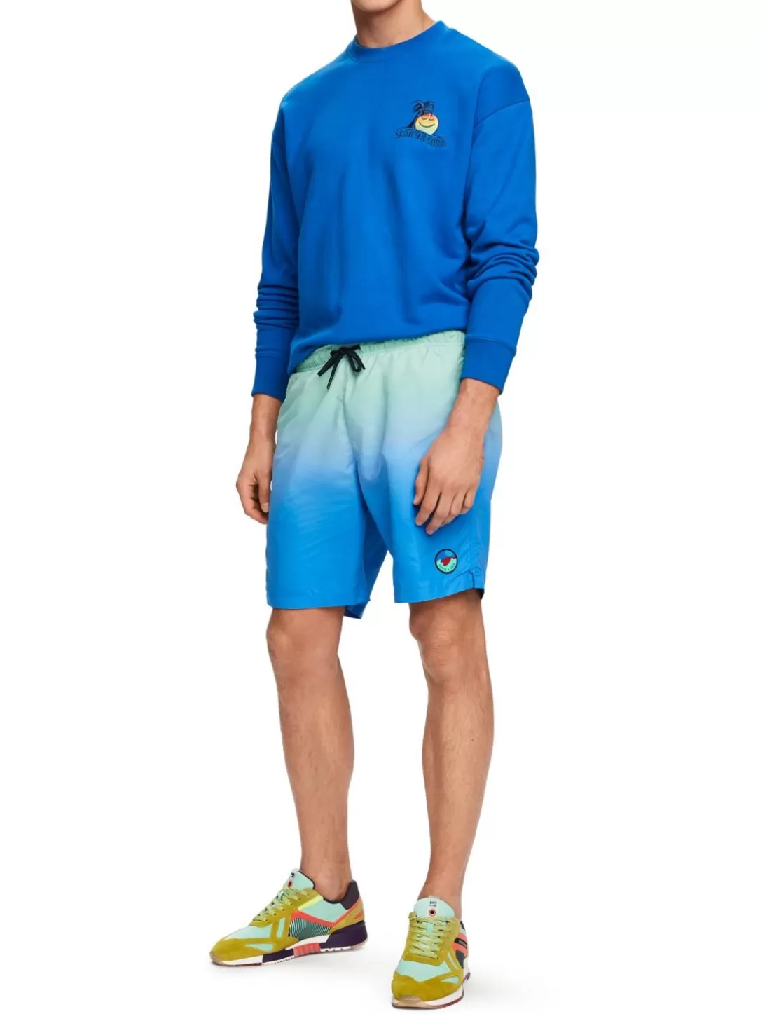 Scotch and Soda Gradient Swim Shorts Combo B Cheap