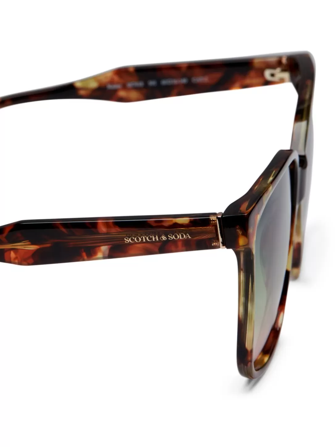 Scotch and Soda Kaiser Sunglasses Seaweed Tort Online