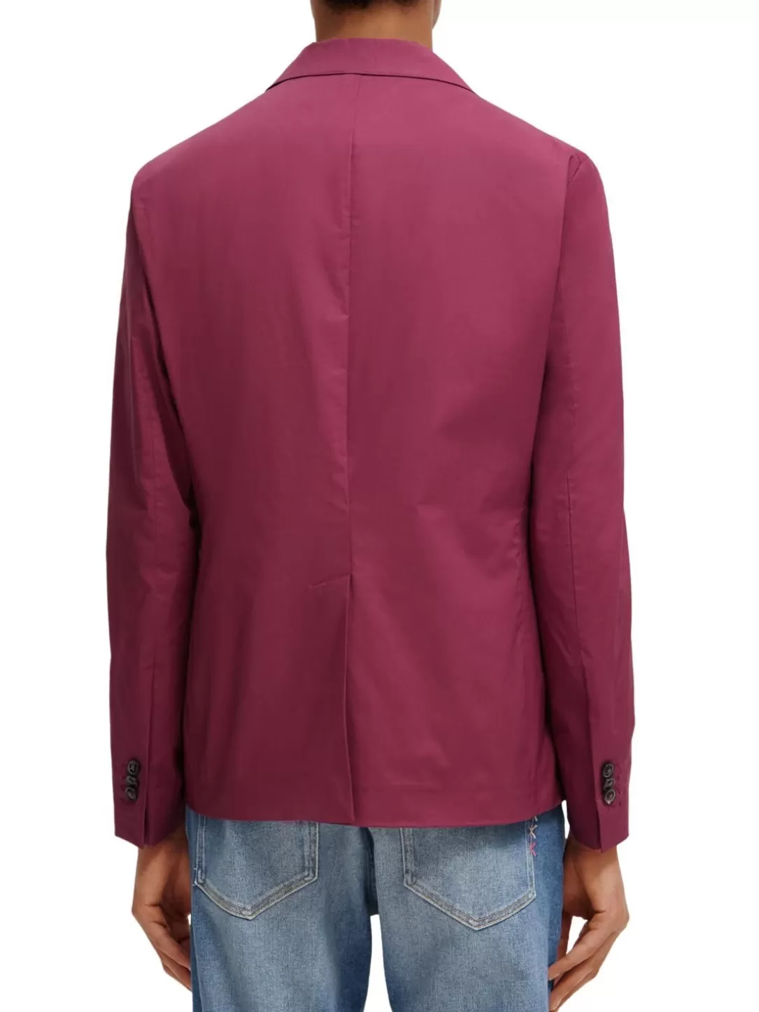 Scotch and Soda Lightweight Double-Breasted Blazer Dahlia Store