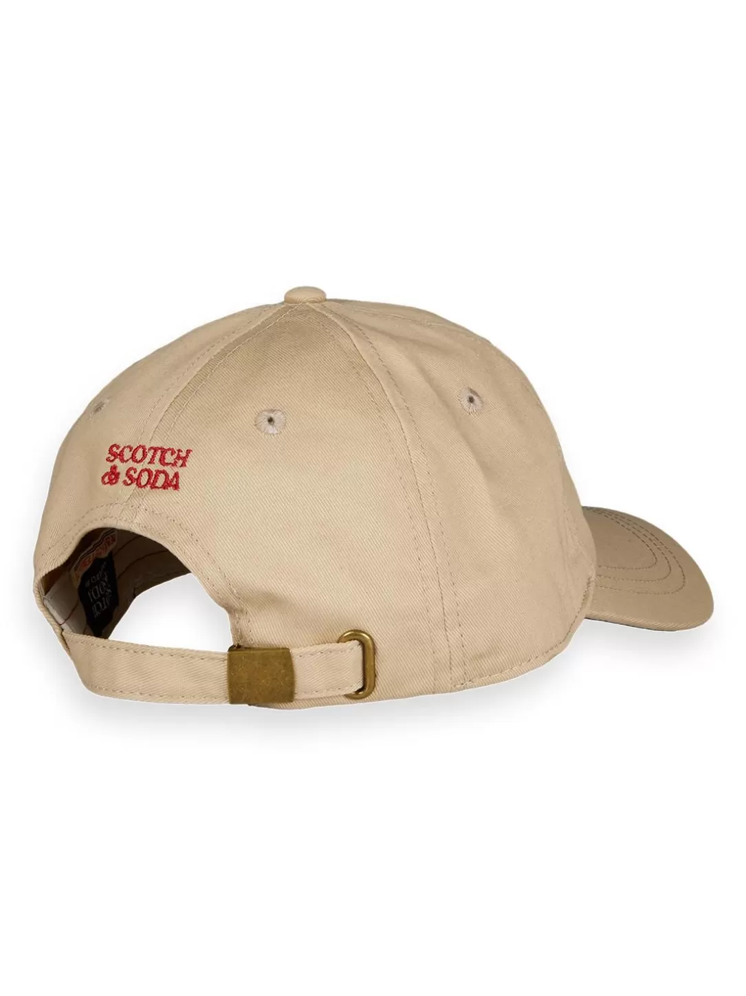 Scotch and Soda Logo Twill Cap Stone New