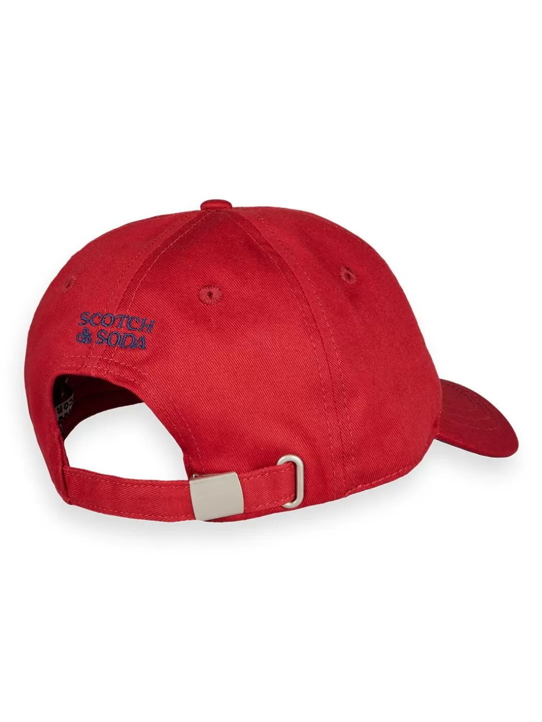 Scotch and Soda Logo Twill Cap Garnet Cheap