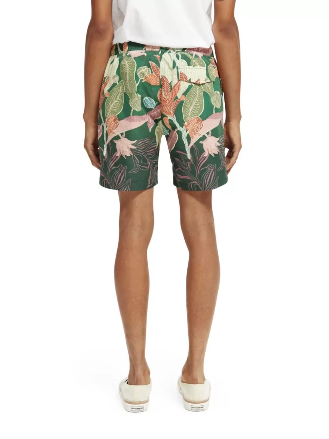 Scotch and Soda Mid-Length Printed Swim Short Combo A Best