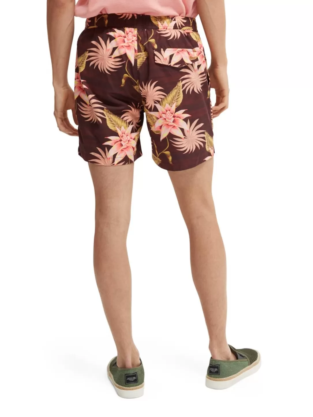 Scotch and Soda Mid-Length Printed Swim Shorts Combo D Cheap