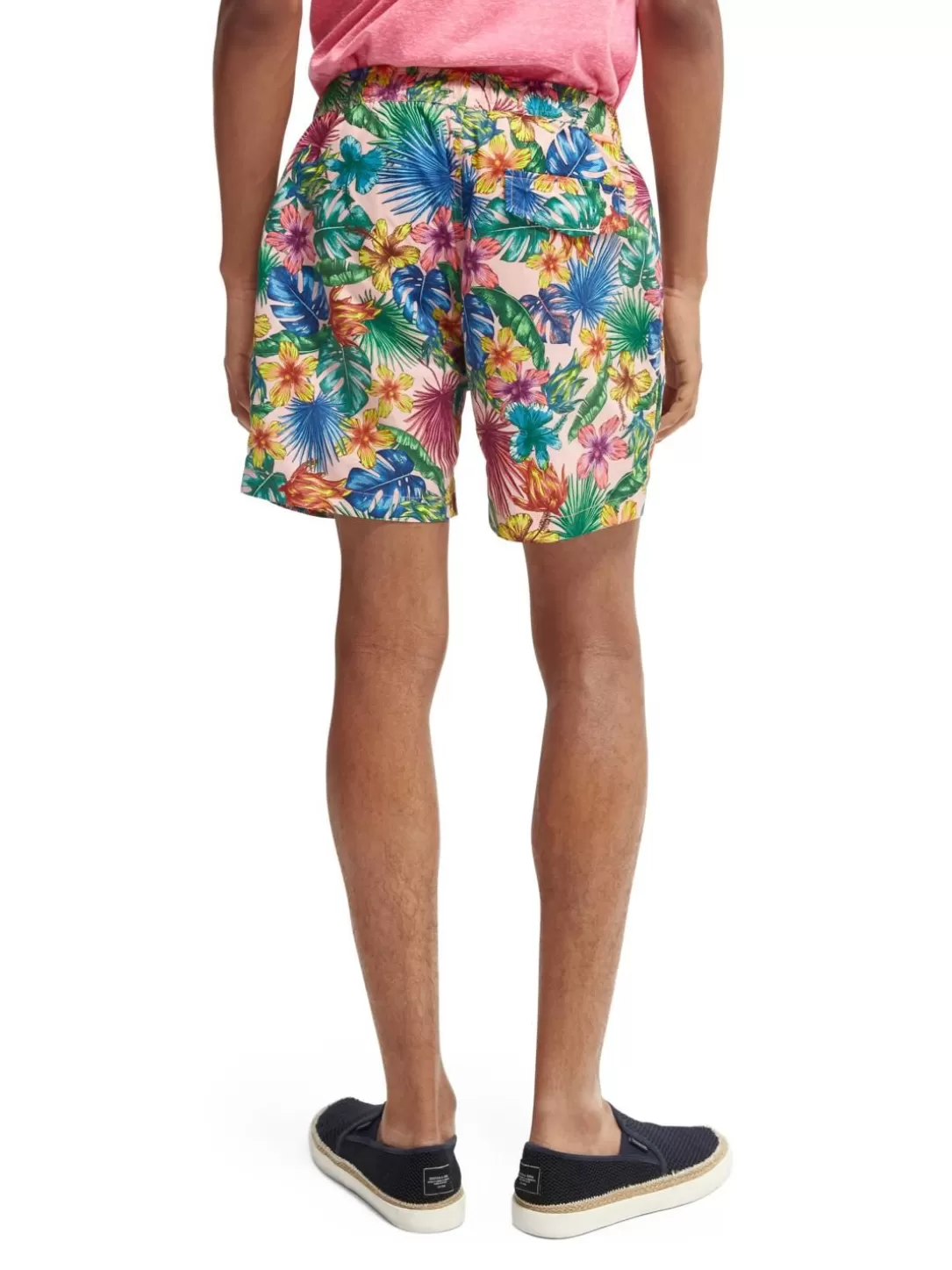 Scotch and Soda Mid-Length Printed Swim Shorts Combo G Flash Sale