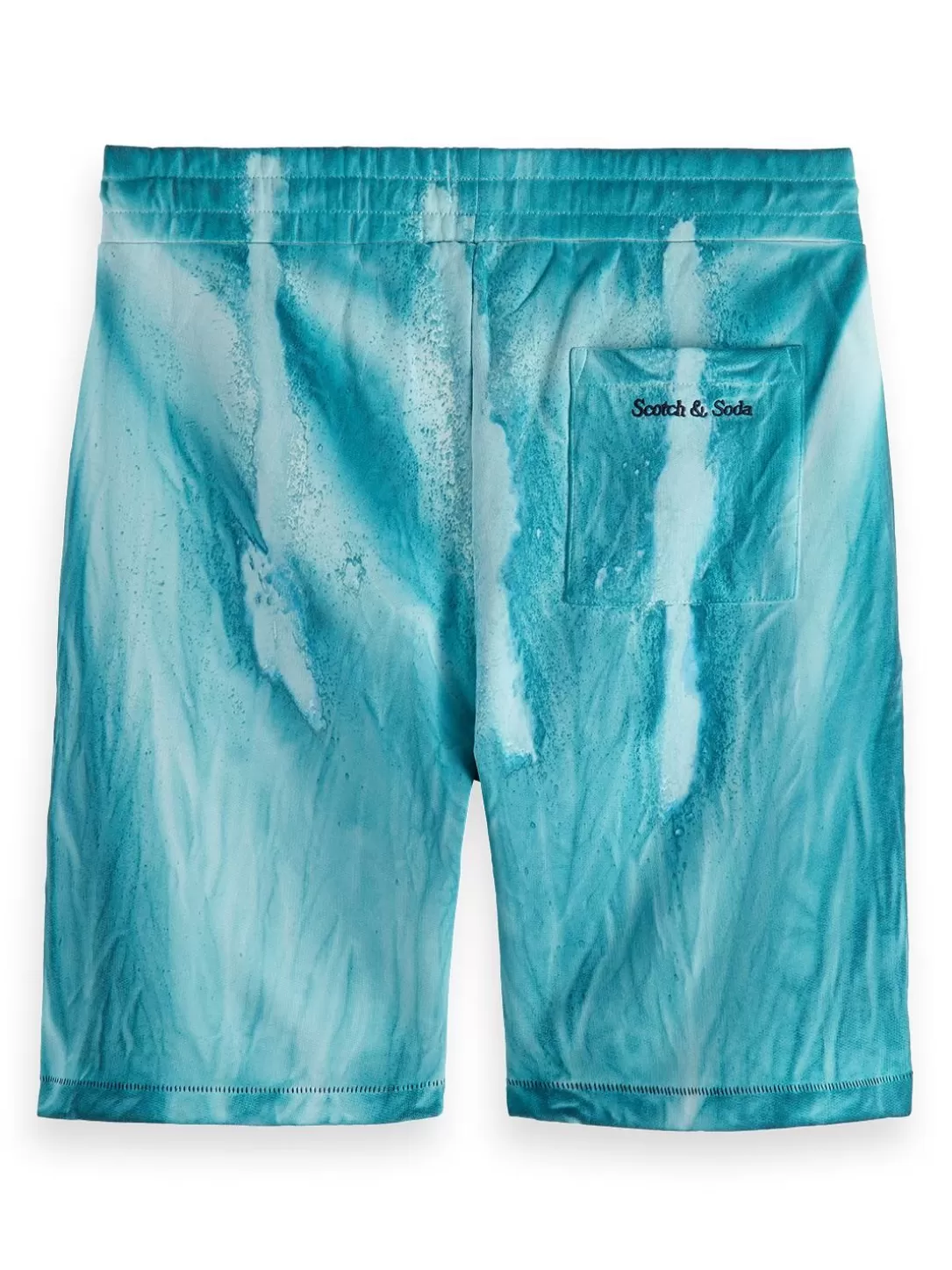 Scotch and Soda Oil-Dye Sweat Shorts Topaz Oil Dye Outlet