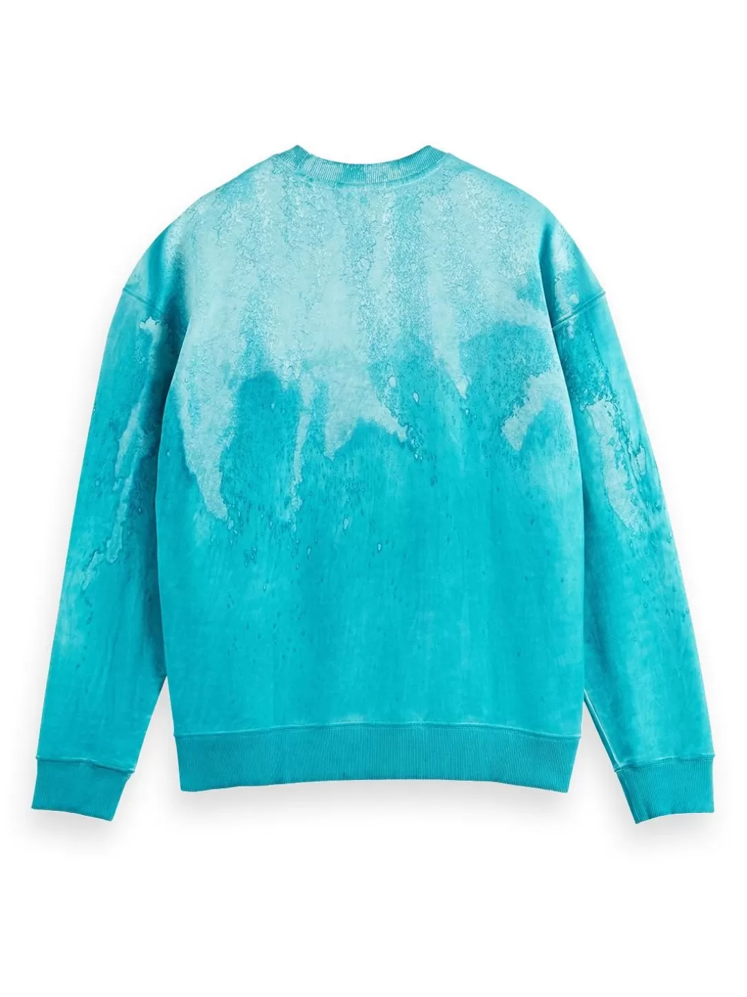 Scotch and Soda Oil-Dye Sweatshirt Topaz Oil Dye Cheap