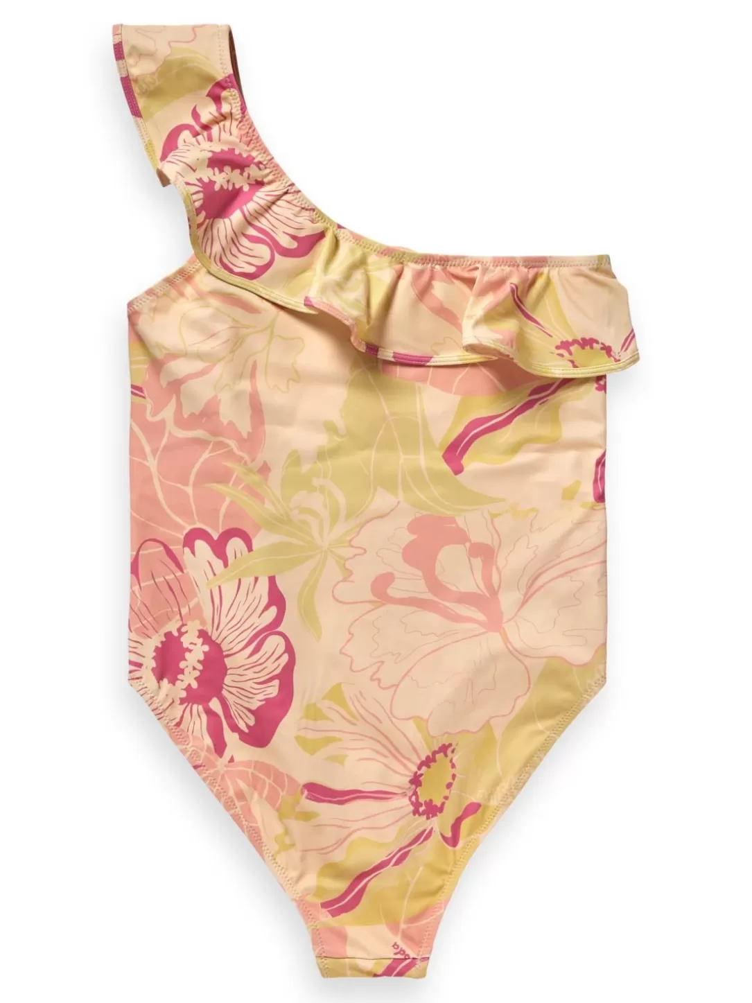 Scotch and Soda One Shoulder Swimsuit Vondelfield Blossom Fashion