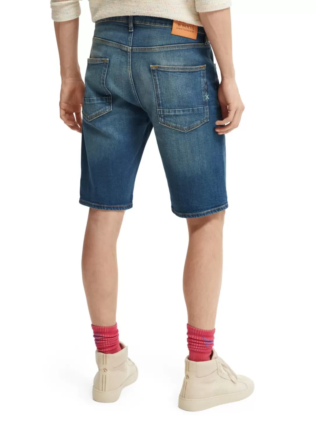 Scotch and Soda Ralston Denim Shorts — Maui Blue Maui Blauw Cheap