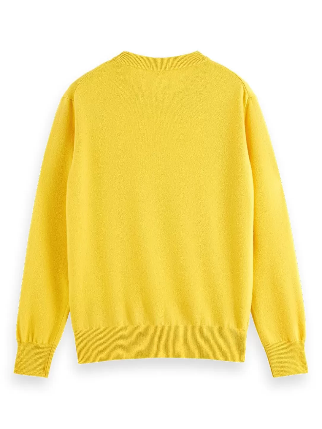 Scotch and Soda Recycled Wool- Cashmere Blend Crewneck Pullover Golden Hour Best