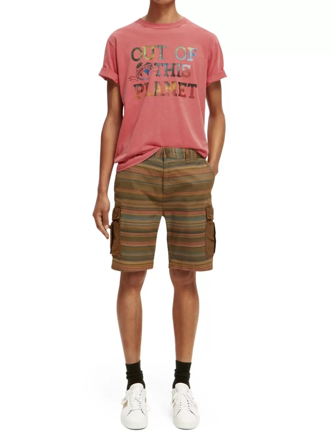 Scotch and Soda Relaxed-Fit Garment-Dyed Cargo Shorts Combo A Best