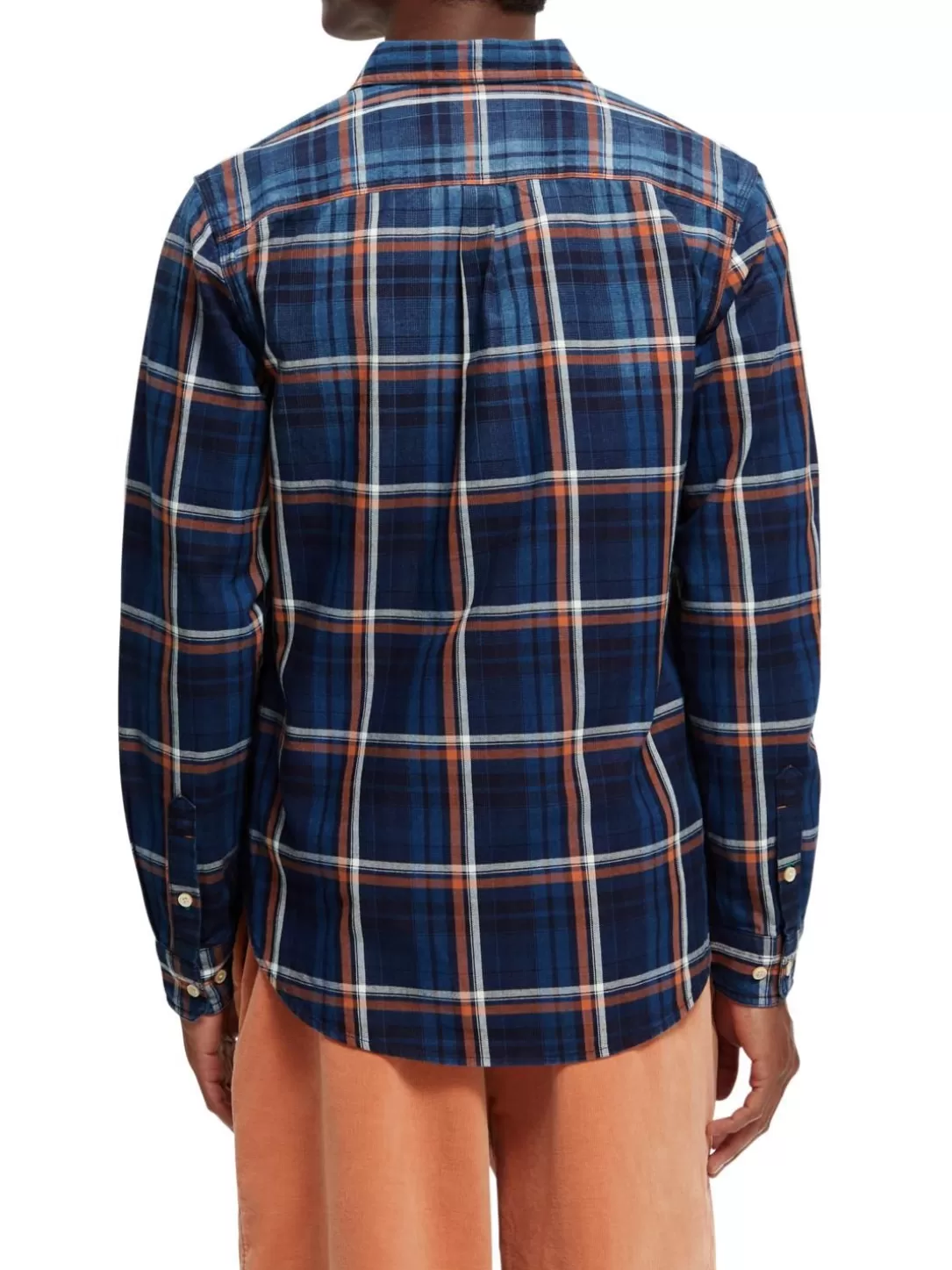 Scotch and Soda Slim-Fit Yarn-Dyed Checked Shirt Combo B Best Sale