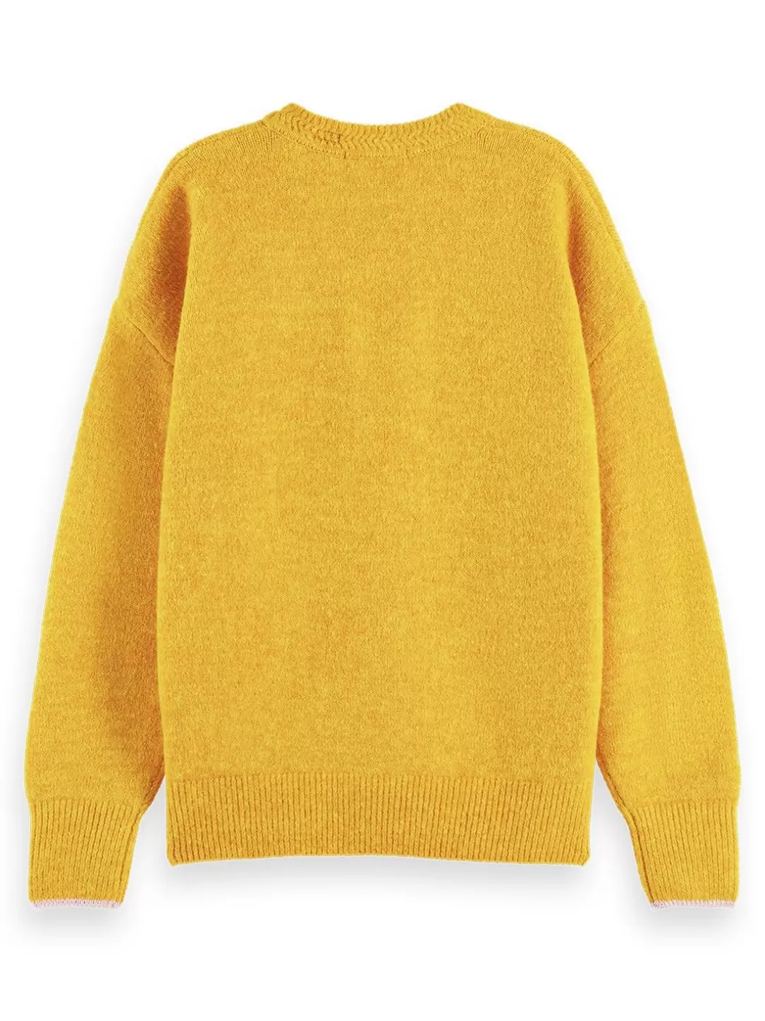 Scotch and Soda Soft Crew Neck Pullover Golden Hour Melange Online