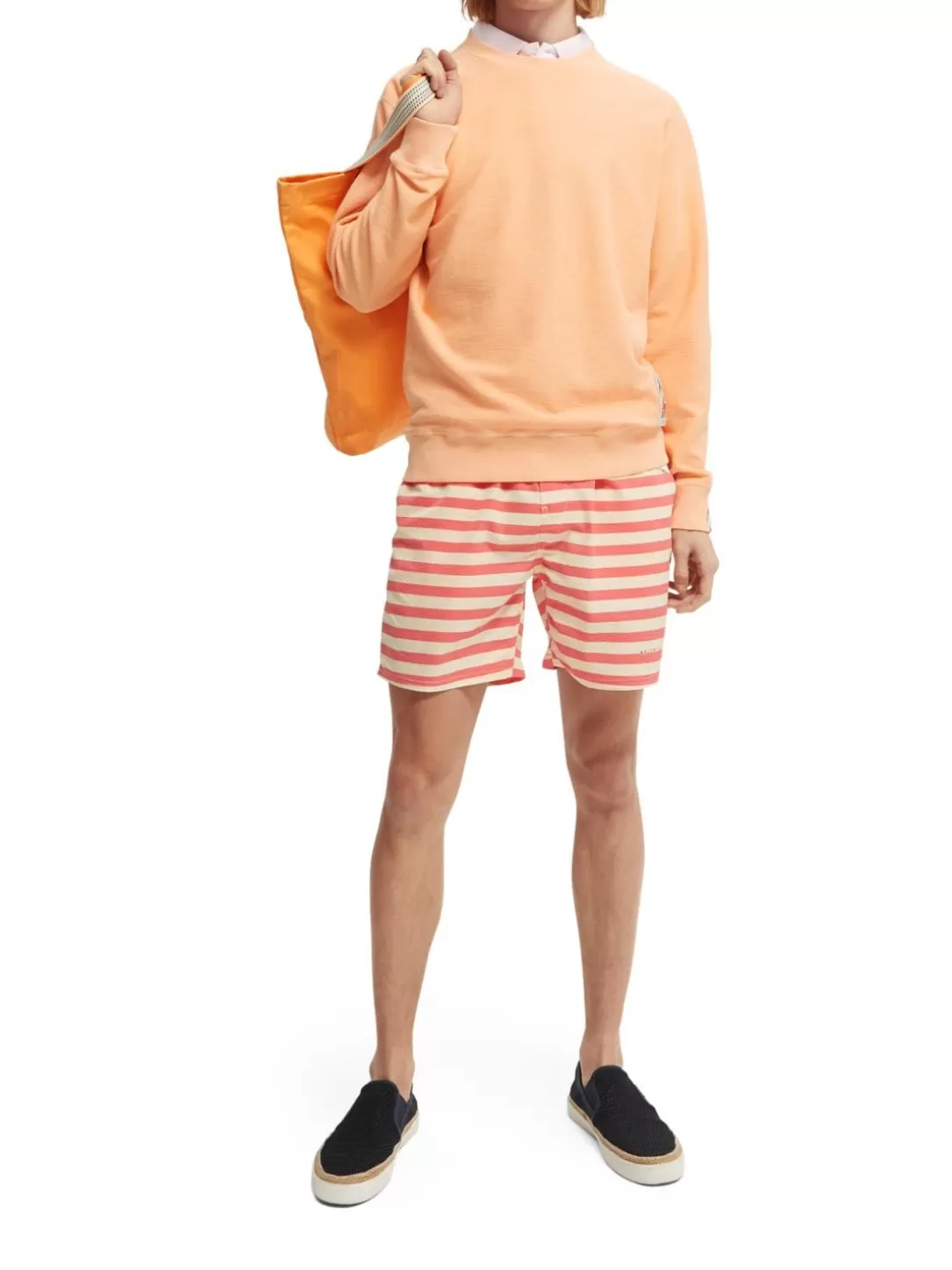 Scotch and Soda Striped Swim Short Combo B Best