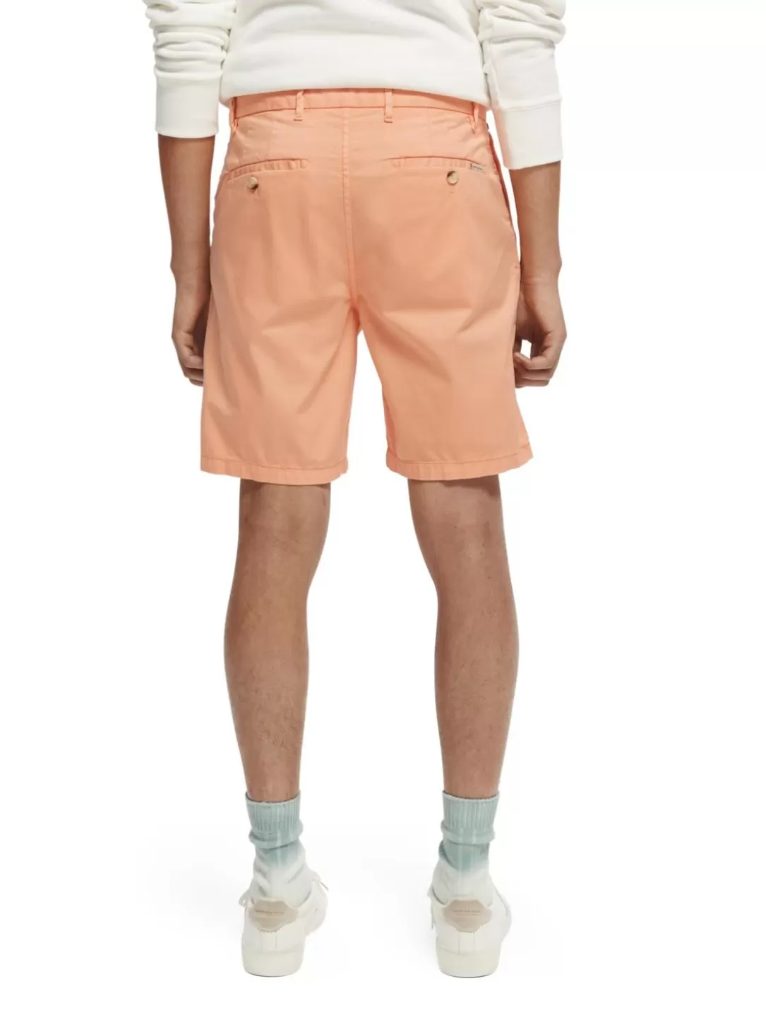 Scotch and Soda Stuart Garment-Dyed Pima Cotton Short Punch Store