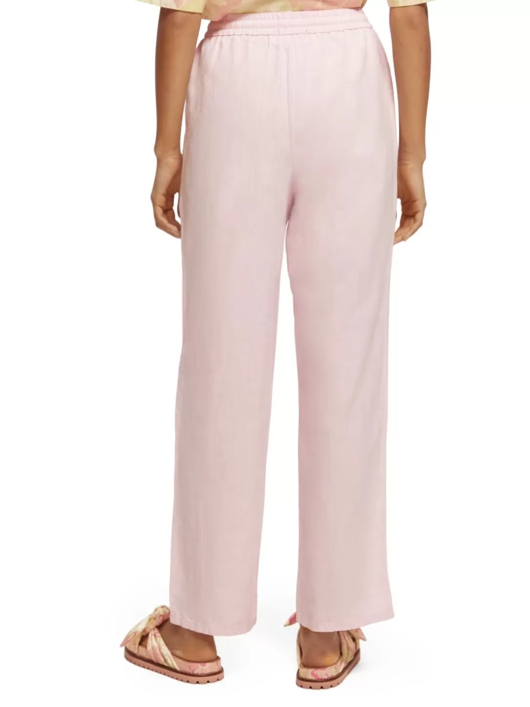 Scotch and Soda The Aubrey High-Rise Balloon Fit Trousers Rose Pink Flash Sale