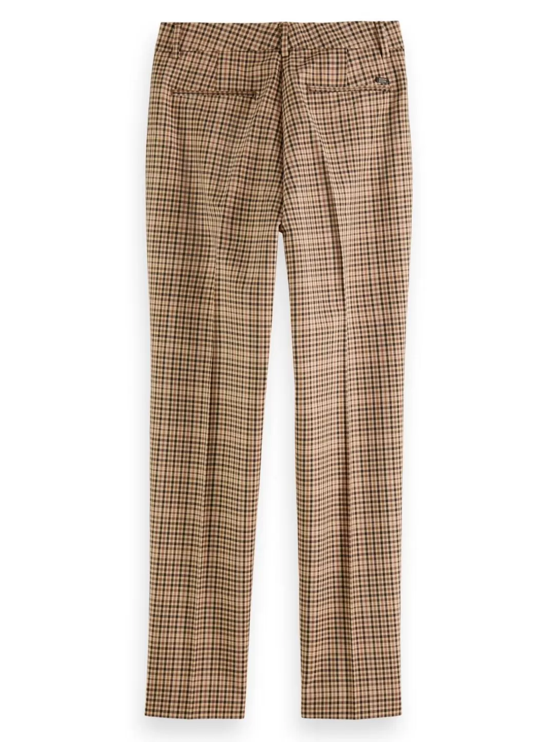 Scotch and Soda The Lowry Mid-Rise Slim Fit Checked Trousers Combo X Online