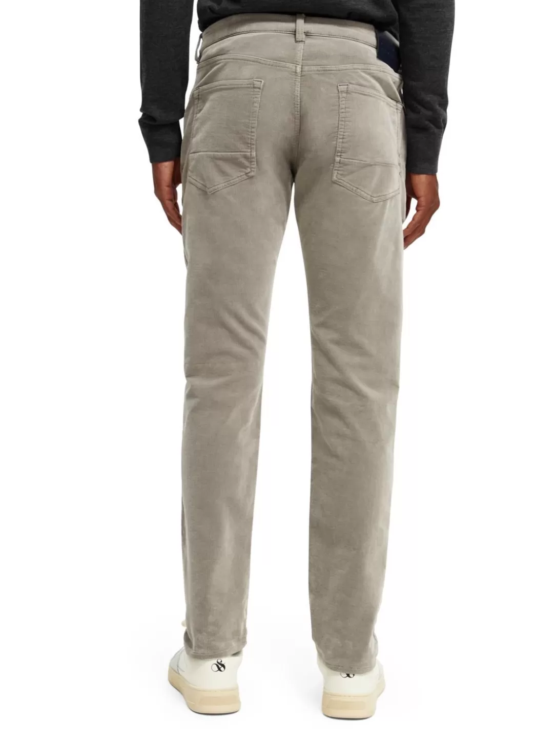 Scotch and Soda The Ralston Regular Slim Corduroy Pants Moonstone Clearance