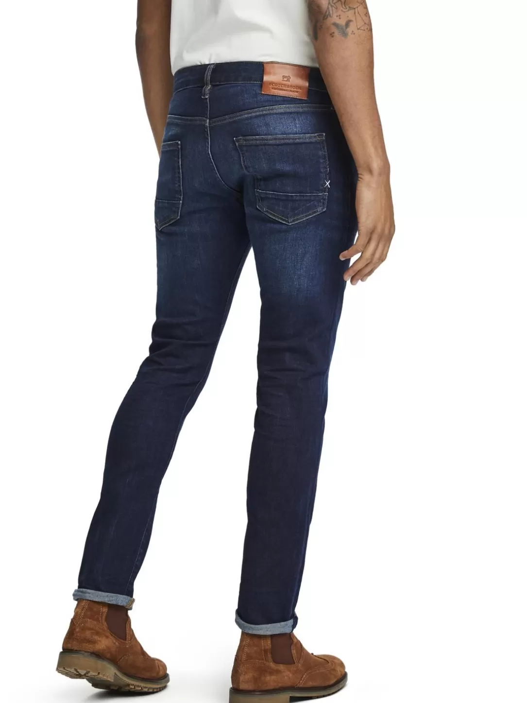 Scotch and Soda The Ralston Regular Slim Fit Jeans Beaten Back Clearance