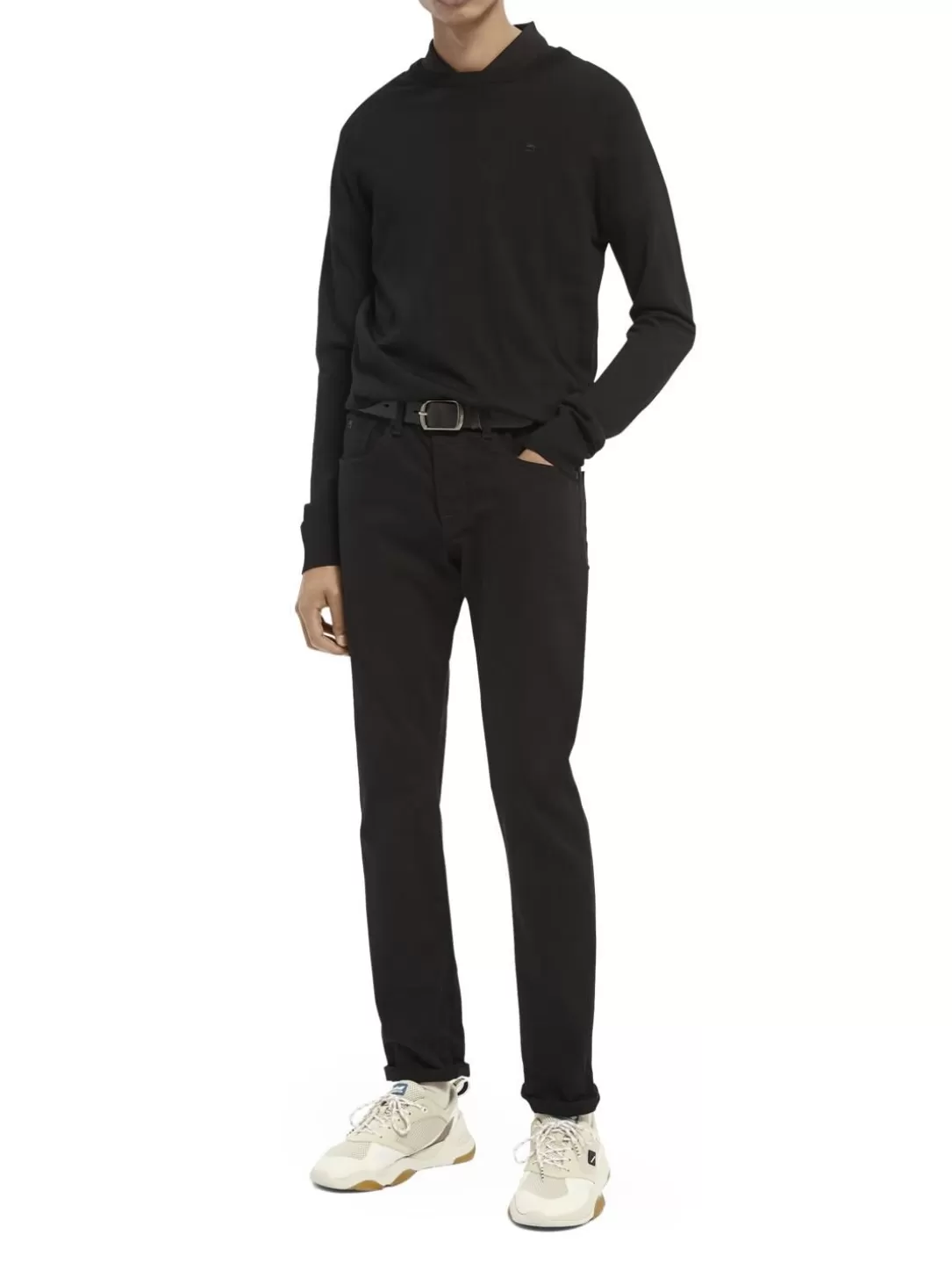 Scotch and Soda The Ralston Regular Slim Fit Jeans Stay Black Fashion