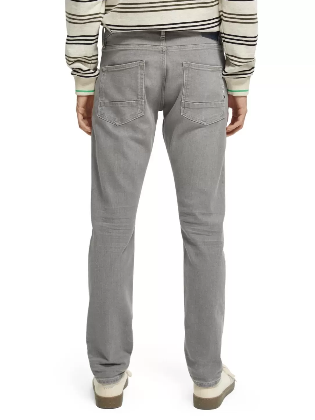 Scotch and Soda The Ralston Regular Slim Fit Jeans Grey Stone Flash Sale