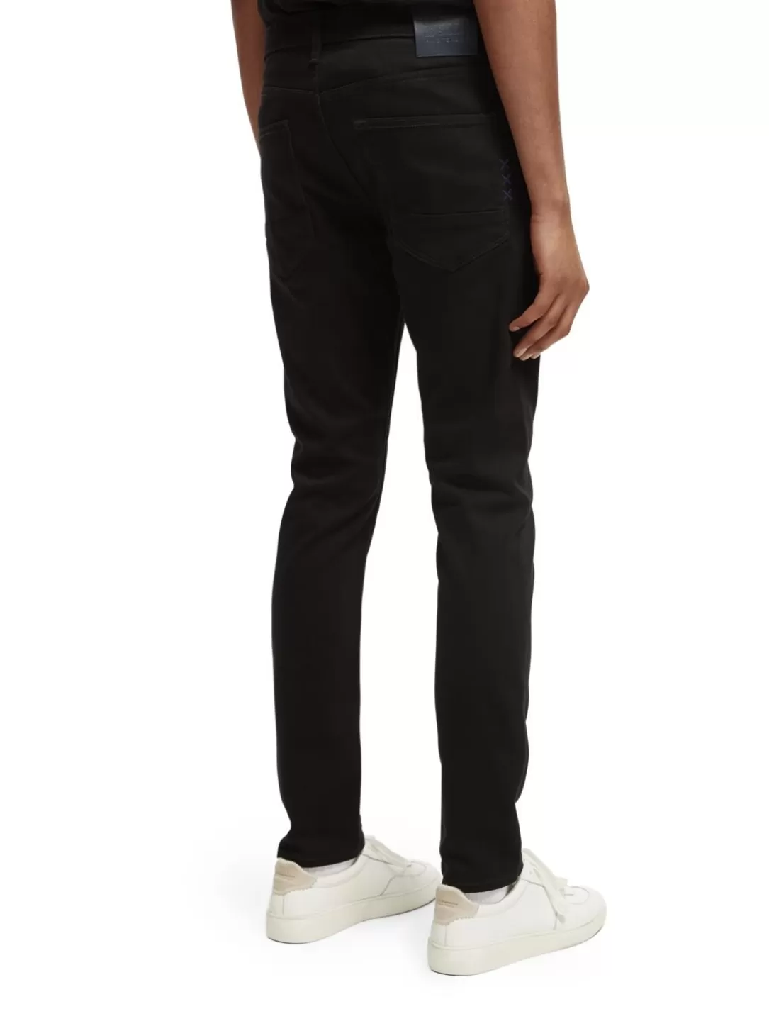 Scotch and Soda The Skim Super-Slim Fit Organic Cotton Jeans Stay Black Sale