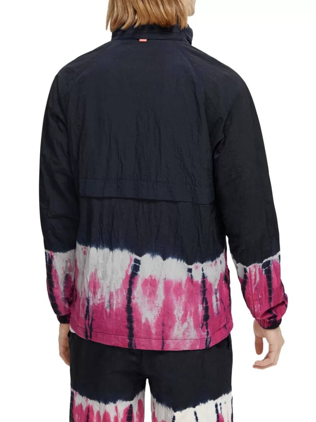 Scotch and Soda Tie-Dye Zip-Through Hooded Jacket Multicolour Tie Dye Shop