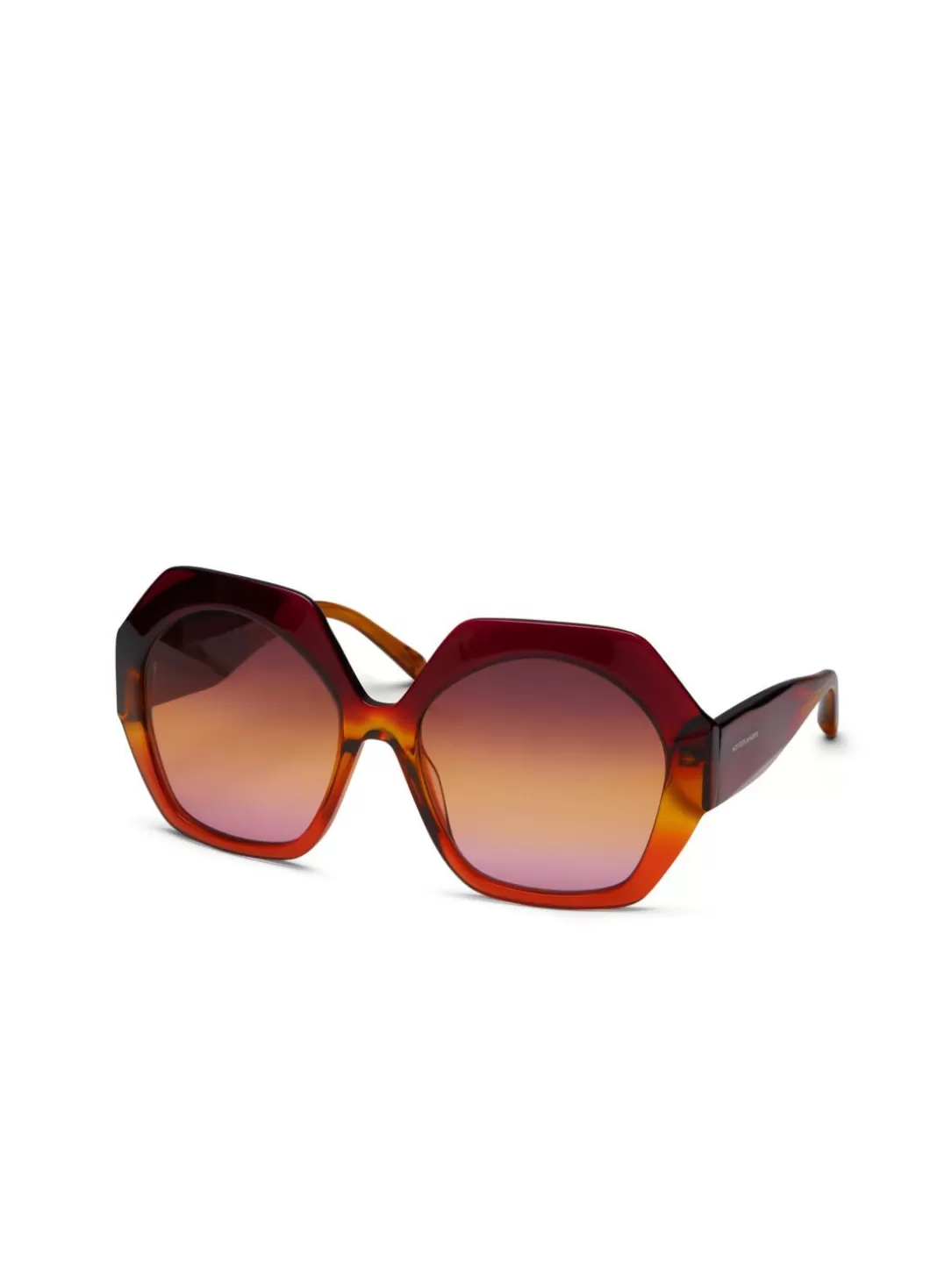 Scotch and Soda Torri Sunglasses Burgundy Sunset Online