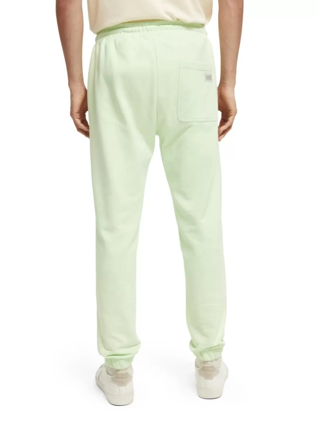 Scotch and Soda Unisex Organic Cotton Sweatpants Citrus Green Online