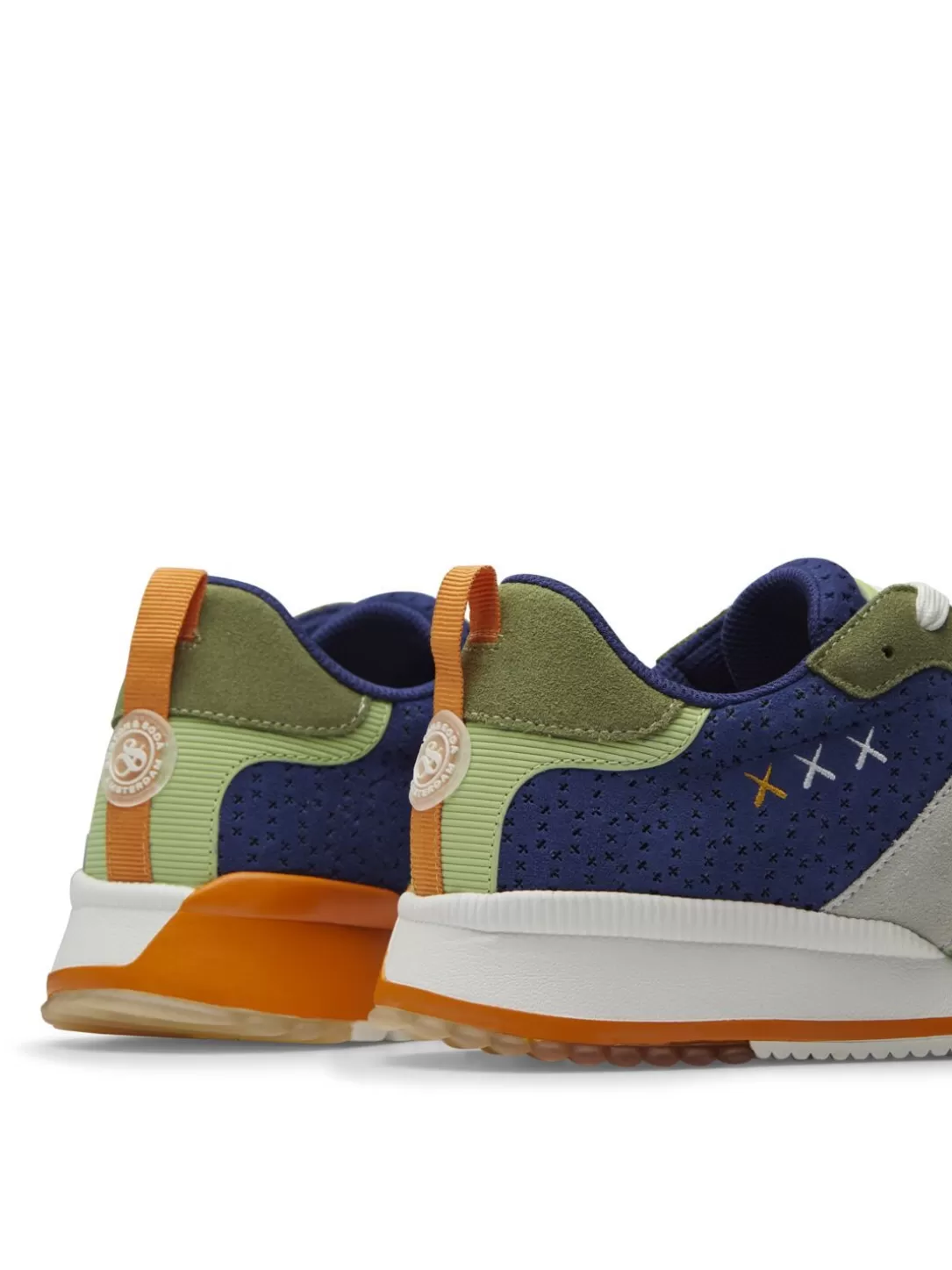 Scotch and Soda Vivex Sneaker Sand Multi New