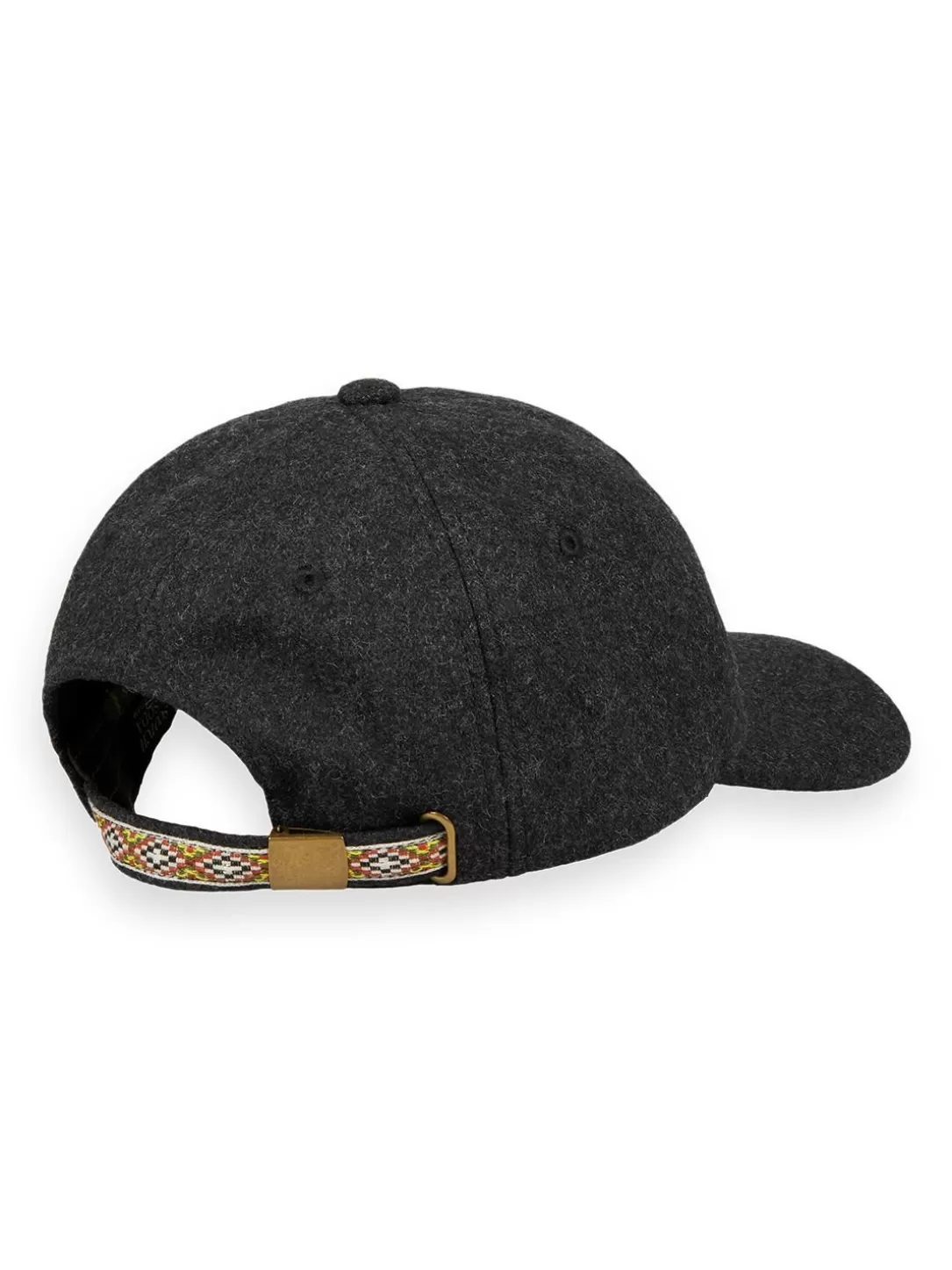 Scotch and Soda Wool-Blend Cap With Logo Badge Vinyl Melange Store