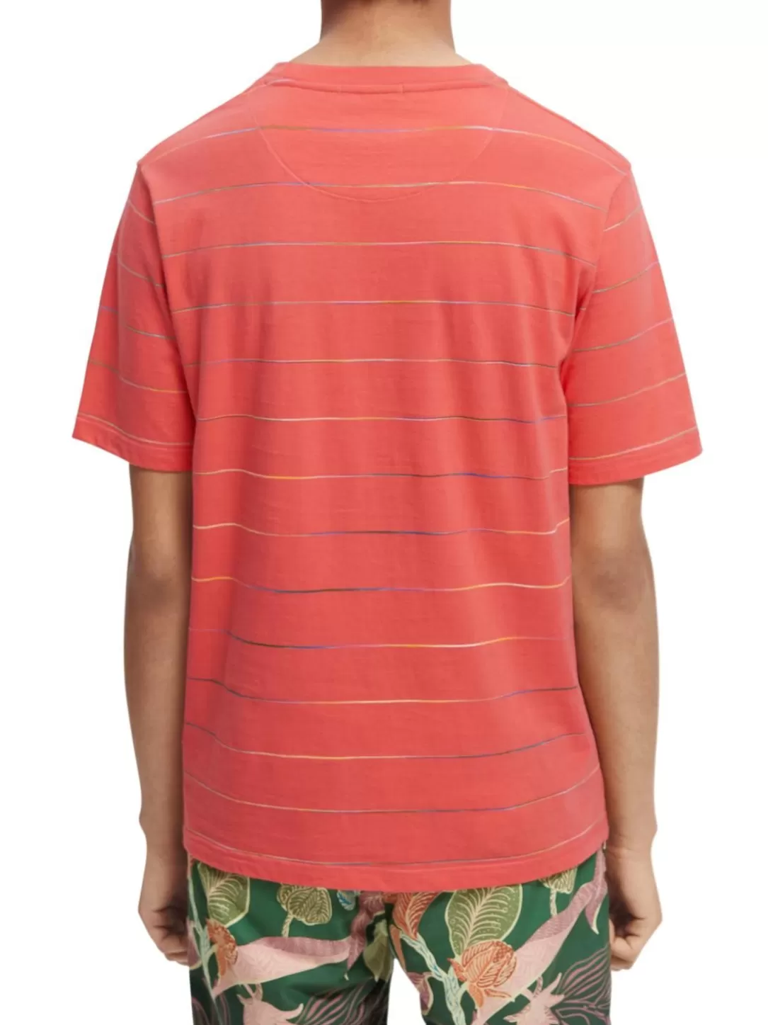 Scotch and Soda Yarn-Dyed Striped Organic Cotton T-Shirt Combo A New